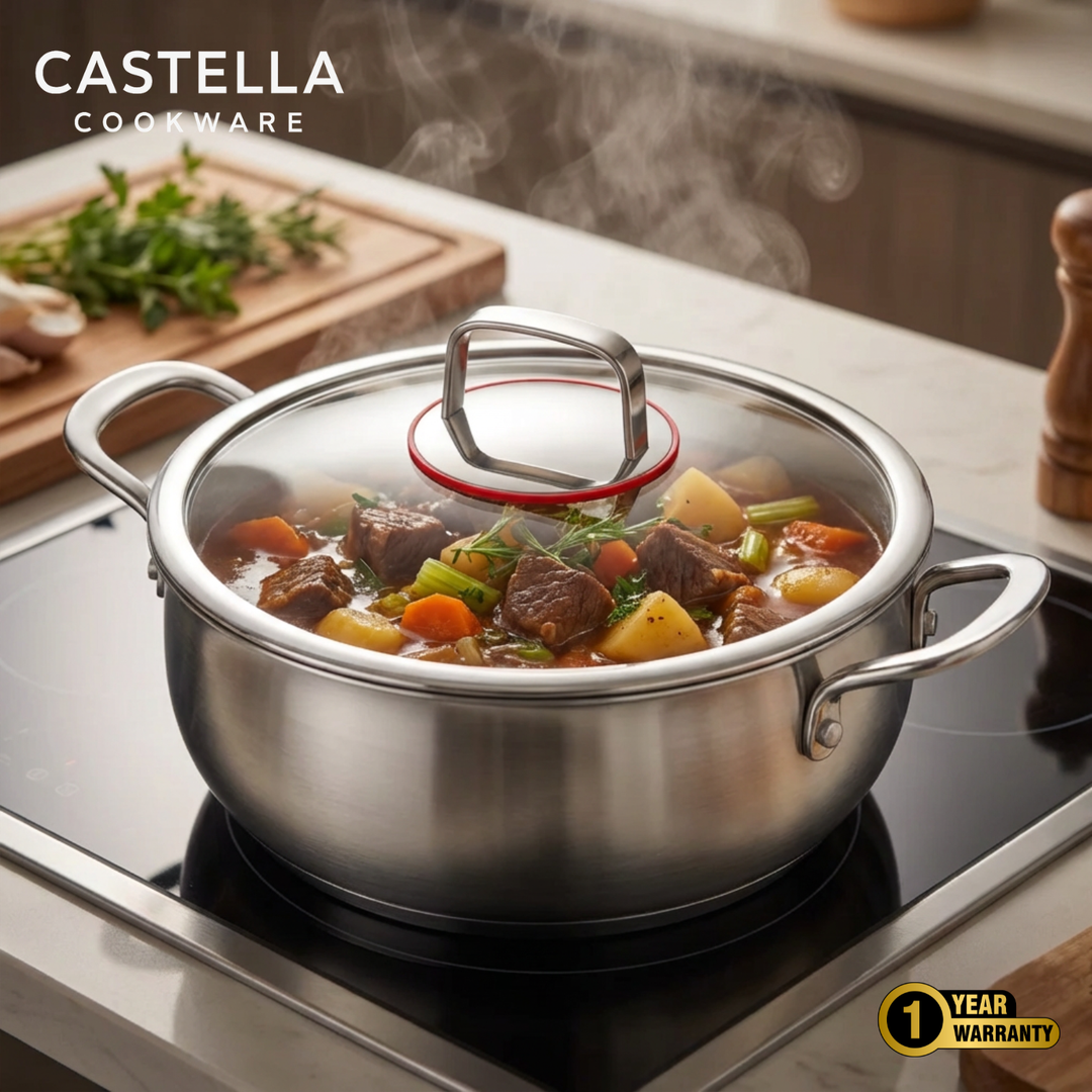 Chef’s Choice Bundle: 2 Pans + Utensils Set+ Chopping Board